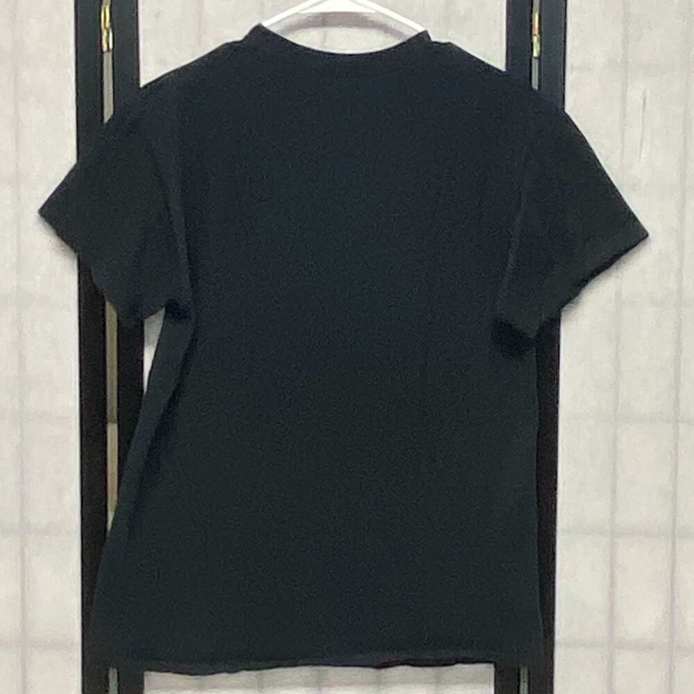 Johnny Cash The Man in Black Graphic Tee American Legend Short Sleeve Crew Neck - Picture 2 of 10